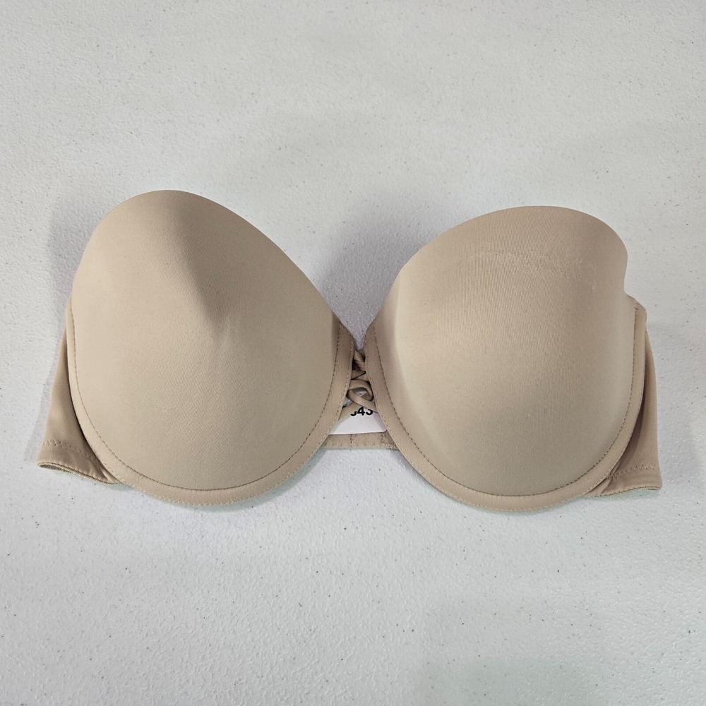 Warners Women Bra 36C Underwire Push Up Strapless Underwire Smooth
